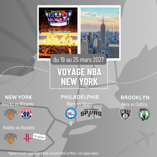 Voyage Basket US - New York ! 🍏