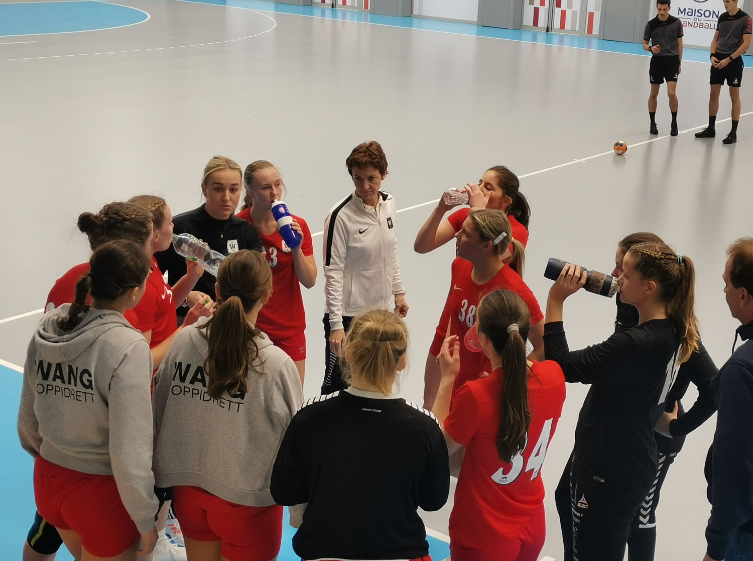 Stage Sport Féminin Handball Organisation Match International haut niveau Norvege Women Séjour Maison du Handball FFHB  